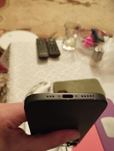 appl: IPhone 15, 128 GB, Qara, Simsiz şarj, Face ID, Sənədlərlə — 5