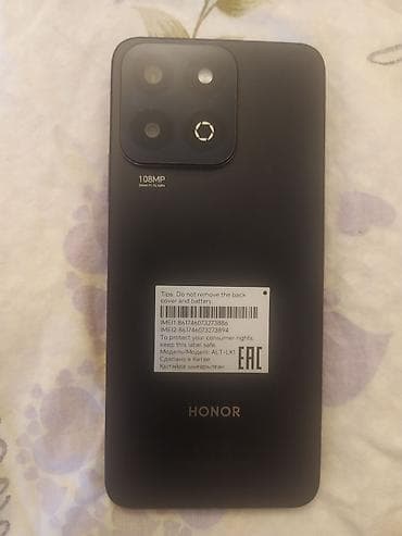 printer telefon: Honor X7c, 128 GB, rəng - Qara, Sənədlərlə — 6