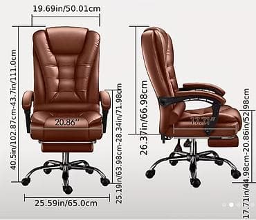 Ofis masaları: Yeni, Təkərli, Qolları tənzimlənir, Süni dəri — 2