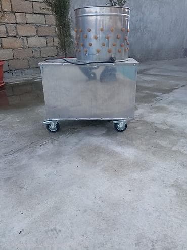 Toyuq temizlemek ucun aparat yenidir 3-4 defe istifade olunub.Unvan