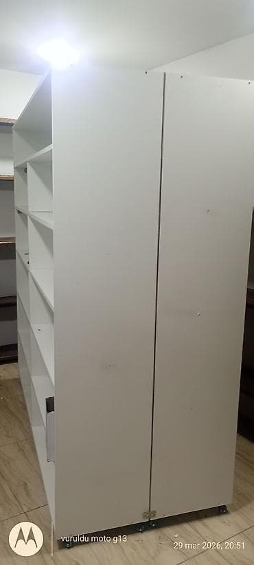 Biznes üçün avadanlıq: QİYMƏT:RAZILAŞMA YOLU İLƏ!!!Mağaza üçün ikiüzlü vitrin rəf sistemi — 3