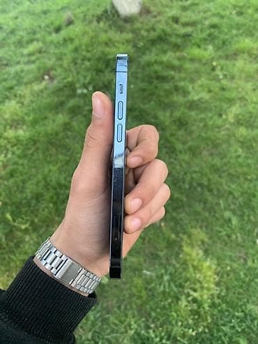 iphone tap az: IPhone 12 Pro, 128 GB, Pacific Blue, Zəmanət, Simsiz şarj, Face ID — 3