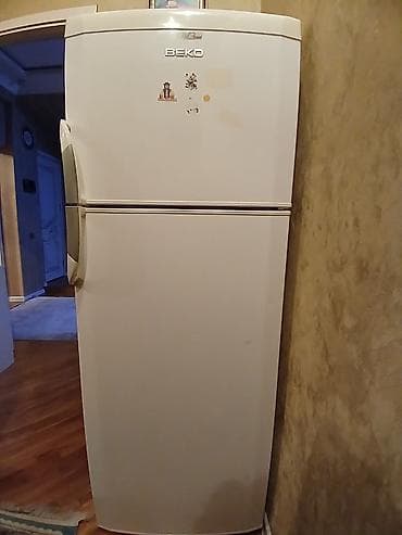 İşlənmiş 2 qapılı Beko Soyuducu Satılır, rəng - Ağ