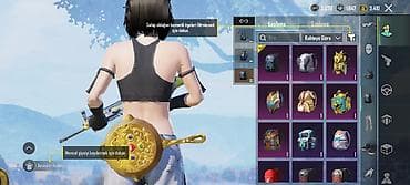 krasofka qadın: PUBG Mobile oyun hesabı – nadir kosmetiklər və nəqliyyat örtükləri ilə — 2