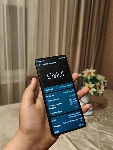 honor 60 lite: Huawei Nova 10, 128 GB, rəng - Yaşıl, Zəmanət, Barmaq izi, Simsiz şarj — 3