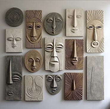 3d xalcalar: 3D Divar Dekoru, Qayalıq Effekt və Heykəllər Evinizi və ya — 3