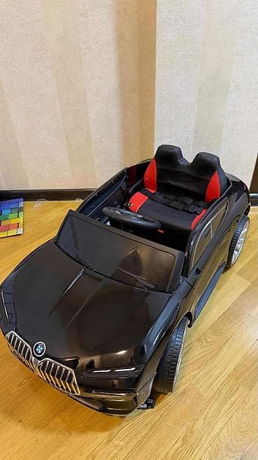 usaq maşinlari: Aygün ☀️BMW uşaq maşını, 200 azn satilir yalnız evin içində sürülüb — 3