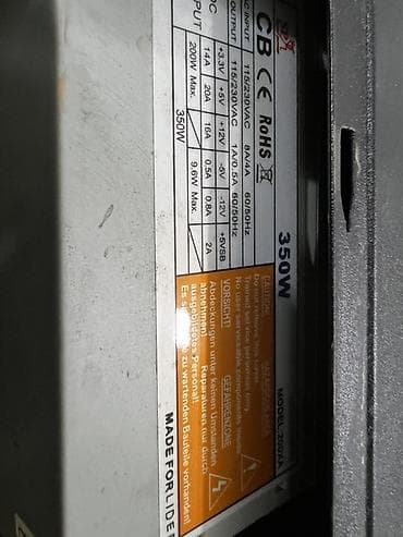 komputer korpusu: Korpuslu kompüter (Compass brendli kasa) – hissələri ilə Texniki — 6