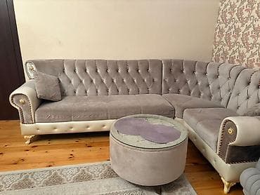 mini divan: Künc divan, İşlənmiş, Açılmayan, Bazasız, Parça, Çatdırılma yoxdur — 1