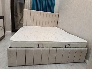 boks sekilleri: İkinəfərlik çarpayı, Bazalı, Matras ilə, Siyirməsiz — 1