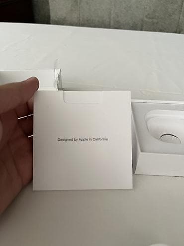 İşlənmiş Simsiz (Bluetooth) Qulaqcıqlar, Apple, rəng - Ağ — 6