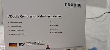 Qlükometrlər: L’Docile LDNB2320 kompressor nebulizator sistemi Xüsusiyyətlər: - — 6