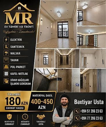 ремонт компрессоров: MR Ev Təmiri və Tikinti – mənzil və ofislərin tam təmiri Gördüyümüz — 1