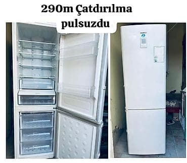 Samsung no frost soyuducu 290 m ustada olmayib Ev satilib deye satilir — 1