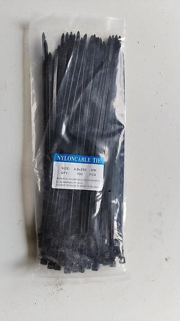 200 ƏDƏD Naylon kabel bağları (zip tie) - Material: Nylon 6.6, UL