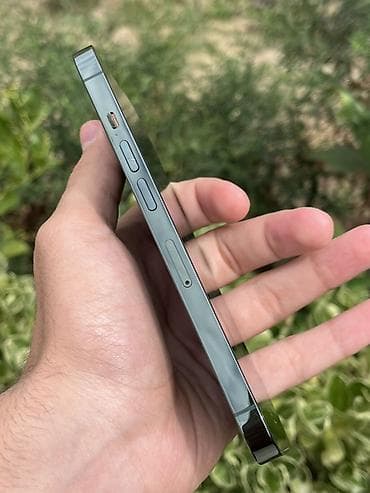 electronics iphone: IPhone 13 Pro, 128 GB, Yaşıl, Simsiz şarj, Face ID — 5