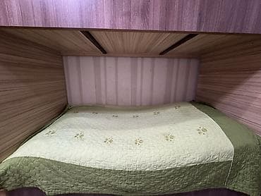 İki mərtəbəli uşaq/yataq dəsti - Material: ağac teksturalı laminat — 3