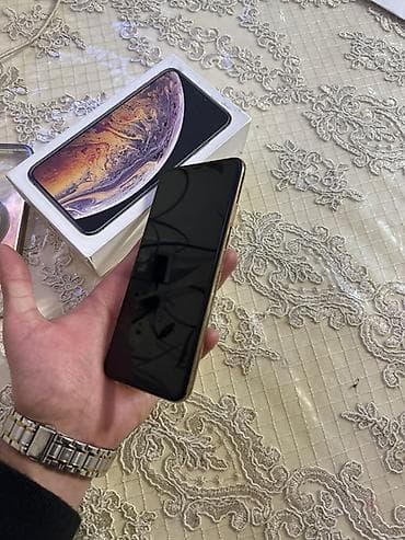 IPhone Xs Max, 256 GB, Qızılı, Qırıq
