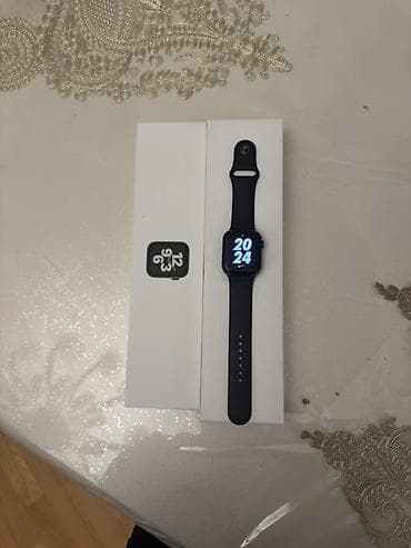 iphone x 12 pro: Apple Watch SE 44 mm – Qara modeli saat satılır İdeal veziyyetde — 4