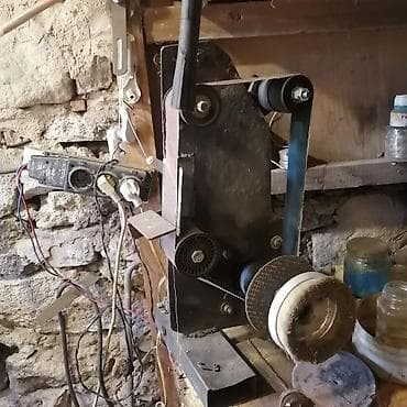 mini drel satilir: Zolaqlı yonma və cilalama aparatı - Elektrik mühərrikli stasionar — 3