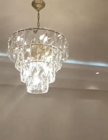 lustur islenmis: Çılçıraq, 10 və daha çox lampa, Metal — 1