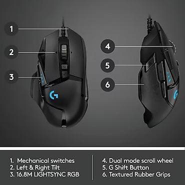 ipad 11: Logitech G502 HERO Gaming Mouse 🔹 Vəziyyət: Tam yeni, istifadə — 3
