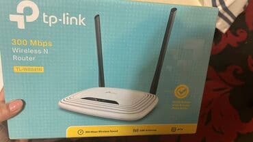 TP-Link şirkətinin simsiz N routeri, 300 Mbps sürət təmin edir. İki