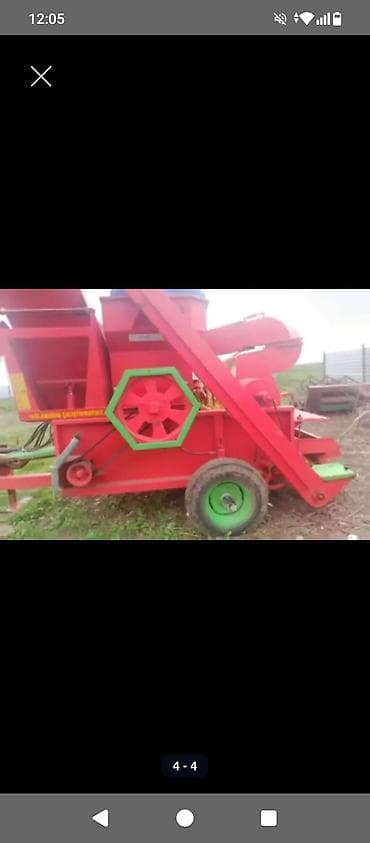 HMS markalı mobil dən daşıyan/ayıran aqro maşın - Tip: Taxıl