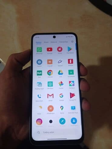 redmi qulaqciq: Redmi Note 12, 256 GB, rəng - Göy, Sensor — 3