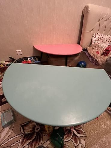 usaq stullari: Oğlan və qız üçün, Siyirməsiz, Bağça masası, Stulsuz — 4