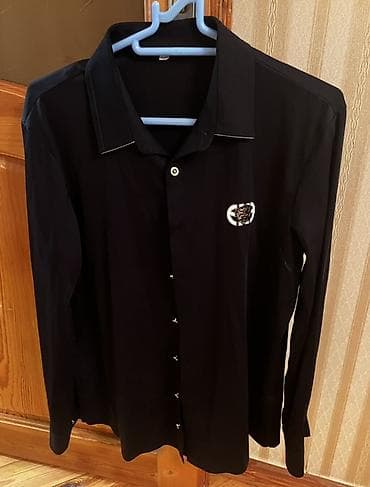 desd paltarlar: Köynək, Dolce & Gabbana, S, rəng - Qara — 2