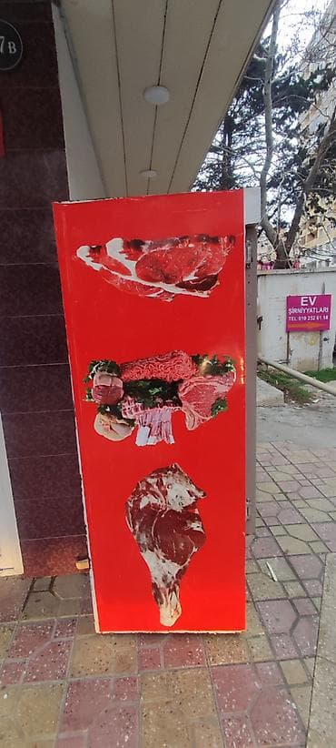 Dərin dondurucular: Soyuducu vitrin – ət məhsulları üçün - Tip: İki qapılı soyuducu — 2