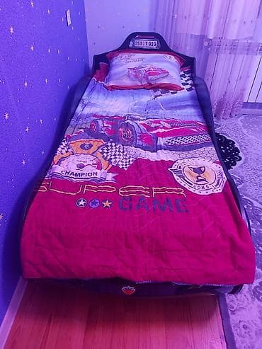 matras dosek: Uşaq üçün maşın formalı çarpayı - Dizayn: Sport avtomobil forması — 6