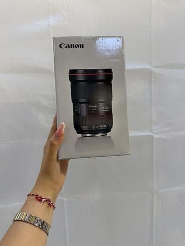 Foto və videokameralar: Canon EF 16-35mm f/2.8L II USM obyektiv - Peşəkar L seriyası: qırmızı — 1