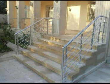 nerj cənlər: Yeni Pilləkən məhəccəri, Paslanmaz polad — 11