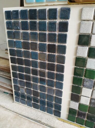 Mozaik kafel paneli - Material: şüşə/keramika əsaslı mozaik