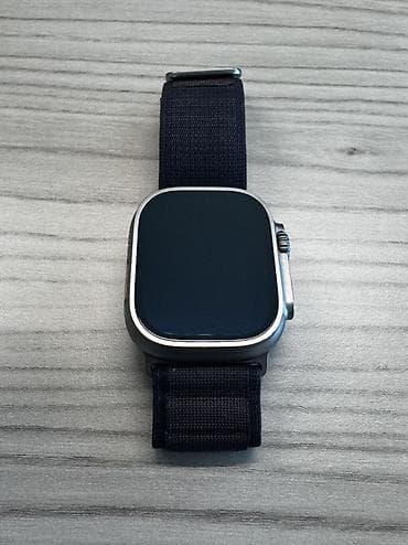 par utusu: Apple Watch Ultra 2 – titan korpuslu, böyük ekranlı ağıllı saat. Qara — 2