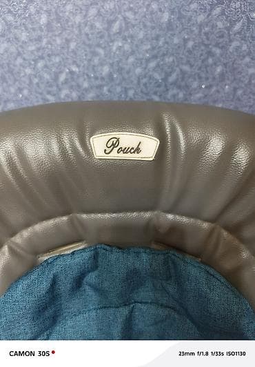 Pouch uşaq yemək stulu Heçbir problemi yoxdur - Rahat, yastıqlı