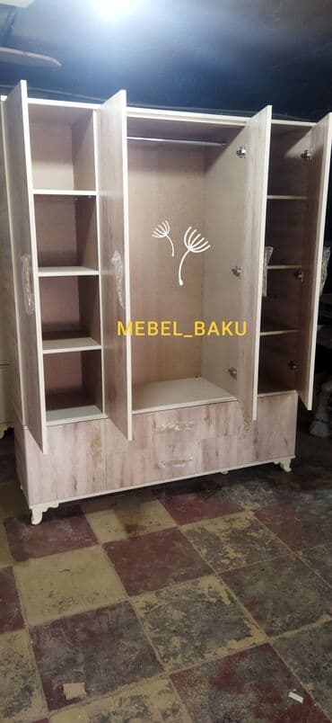 ikinci el şkaf: Новый, Распашной, Прямой шкаф, Шкаф-вешалка, Россия — 8