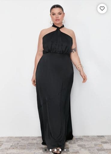 genc qızlar ucun donlar instagram: Вечернее платье, Макси, Massimo Dutti, XL (EU 42) — 2