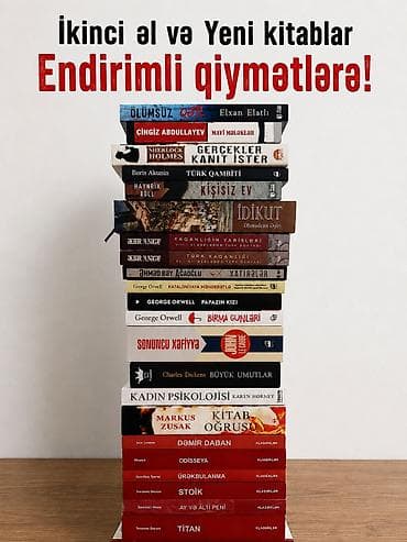 bas gitara: Yeni və ikinci əl kitablar 1-2 manatdan başlayan qiymətlərlə, hər biri — 2
