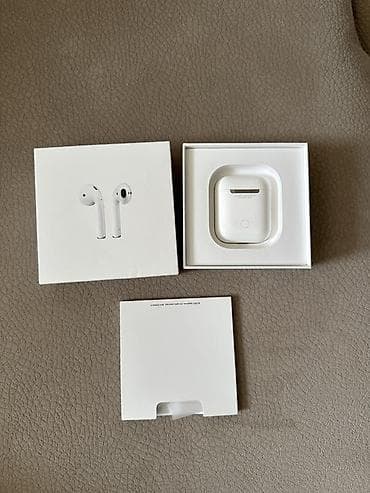 Apple AirPods (with Charging Case) — Model A2031/A2032, qutu komplekti — 1