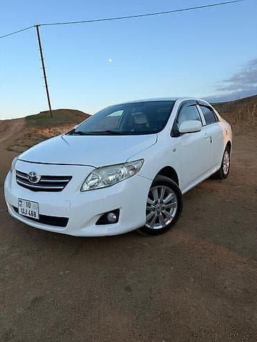 16lıq disk: Toyota Corolla (E140), ağ rəng, sedan gövdə. Xarici: - Orijinal — 5