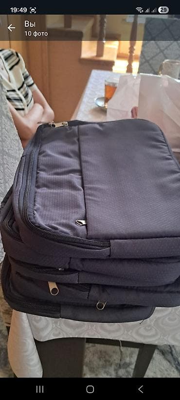 fujitsu laptop computers: Noutbuk çantası – çoxbölməli, tünd boz rəng. - 15–16 düymlük — 1