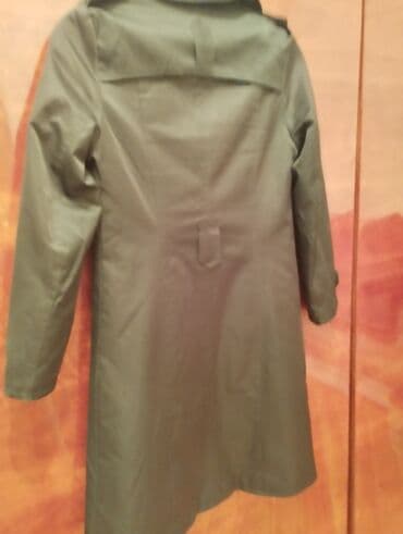 женские утепленные плащи: Плащ, L, цвет - Черный — 6