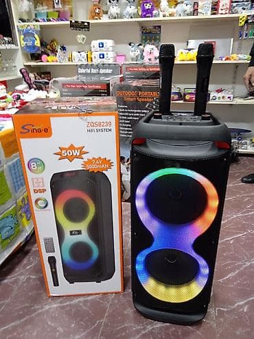 dınamık: Yeni Audio Pro Kolonka, Növ - Bluetooth, rəng - Qara — 1