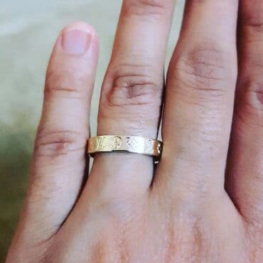 tək qaş: Alyans, Üzük, Sarı qızıl, 585 Əyar, Qaşsız — 4