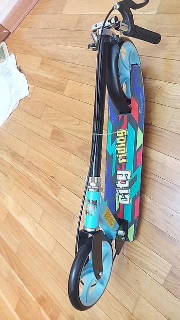 Самокаты: Şəhər üçün skuter – “City Riding” - Rəng: mavi-qara aksentli, göy — 2