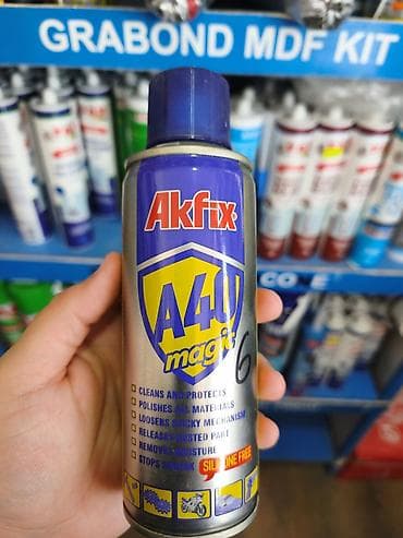 tarsofka boya: Akfix A40 Magic – çoxməqsədli aerosol spreyi Xüsusiyyətlər: - — 1
