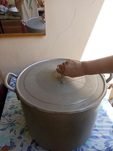 Qazan, rəng - Boz, Alüminium, Rusiya — 2